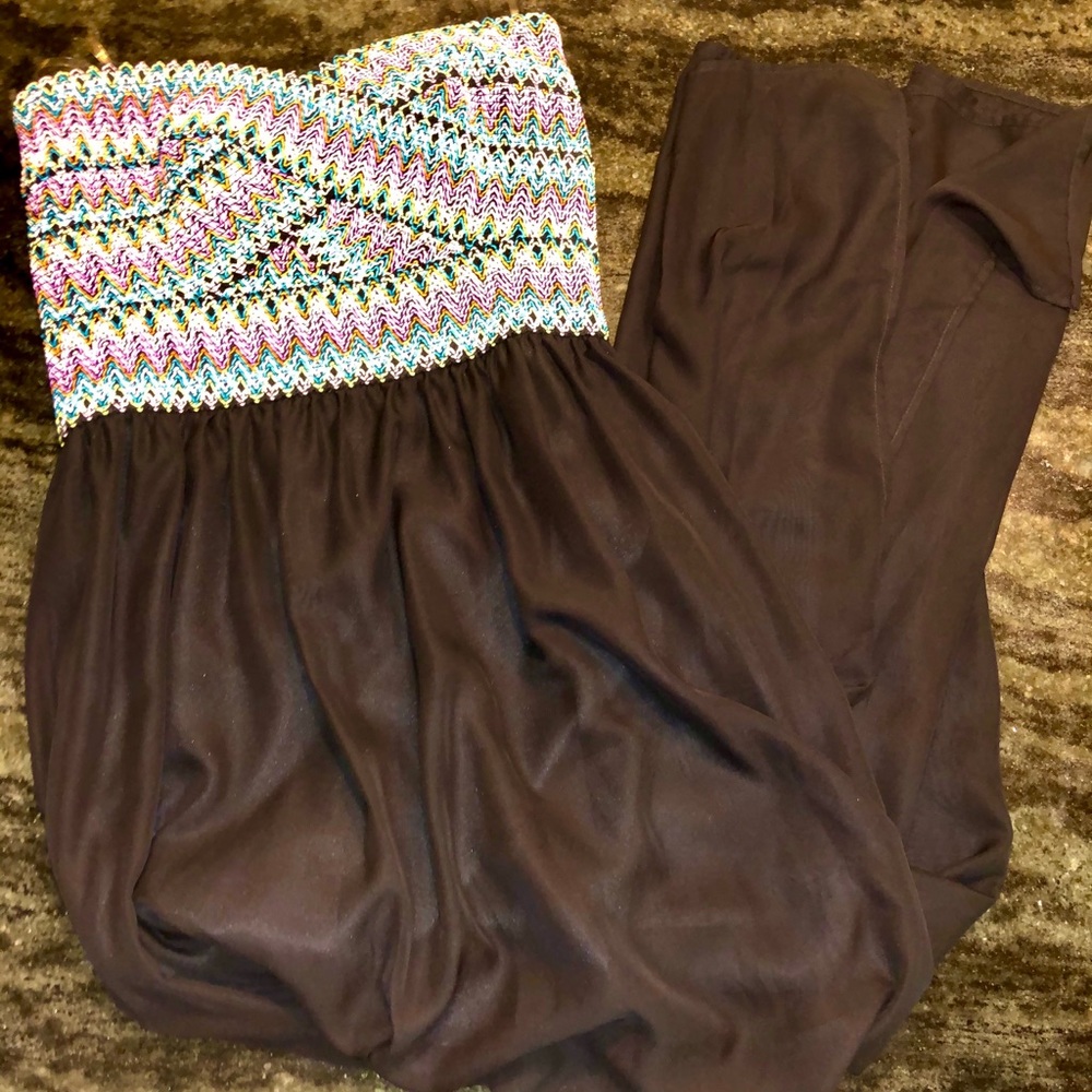 Strapless, flowy “as u wish” dress